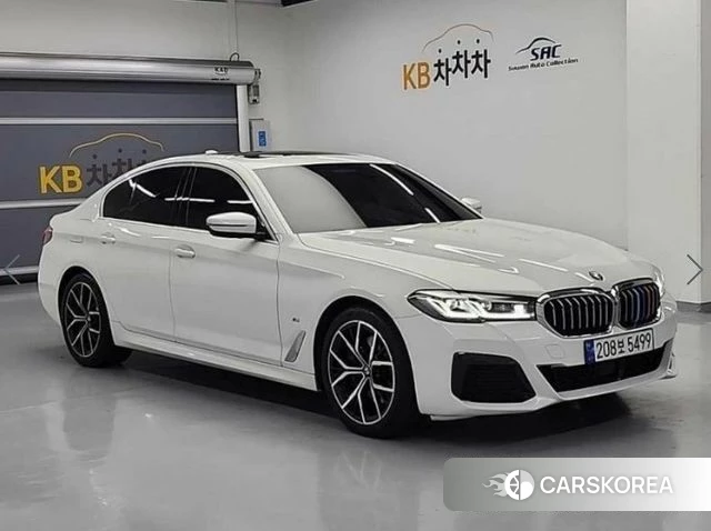 BMW 5 Series (G30) 2022 Белый из Кореи