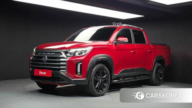 Ssangyong The New Rexton Sports Cannes 2021 Красный из Кореи