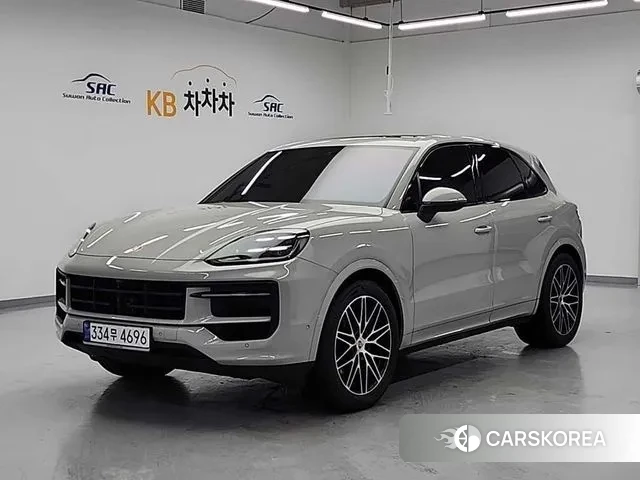 Porsche Cayenne (PO536) 2024 Жемчужный двухцветный из Кореи