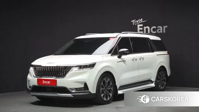 Kia Carnival 4th generation 2021 Белый из Кореи