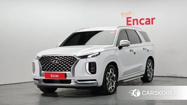 Hyundai Palisade 2021 Белый из Кореи