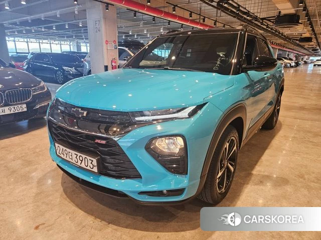 Chevrolet (GM Daewoo) Trailblazer 2020 Синий нефрит из Кореи