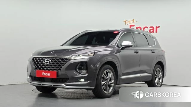 Hyundai Santa Fe TM 2018 Серый из Кореи
