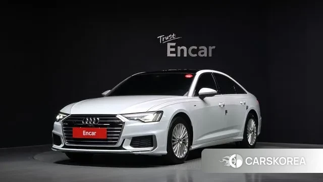 Audi A6 (C8) 2020 Белый из Кореи