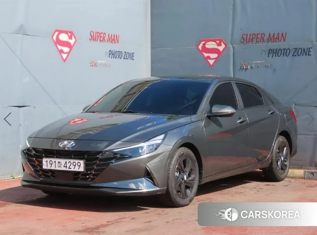 Hyundai Avante (CN7) 2022 Серый из Кореи