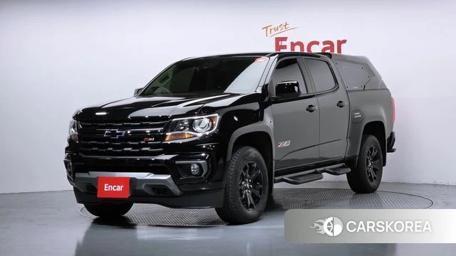 Chevrolet (GM Daewoo) Real New Colorado 2022 Черный из Кореи