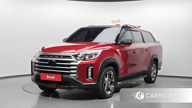 Ssangyong The New Rexton Sports Cannes 2022 Красный из Кореи