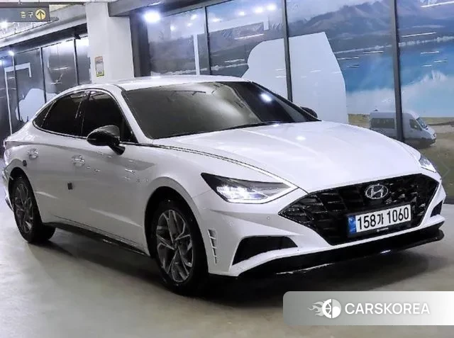 Hyundai Sonata (DN8) 2021 Белый из Кореи