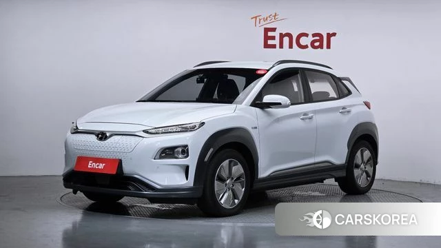 Hyundai Kona Electric 2020 Белый из Кореи