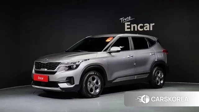 Kia Seltos 2021 Серебряный из Кореи