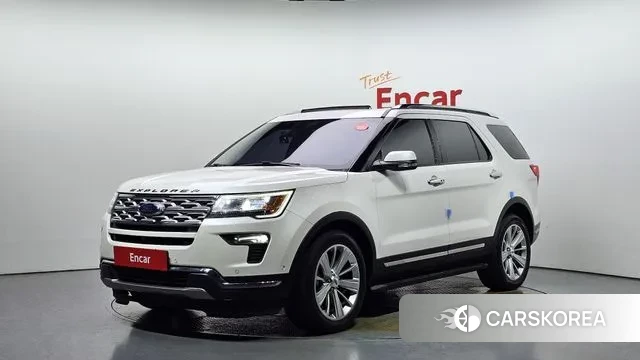 Ford Explorer 2018 Белый из Кореи