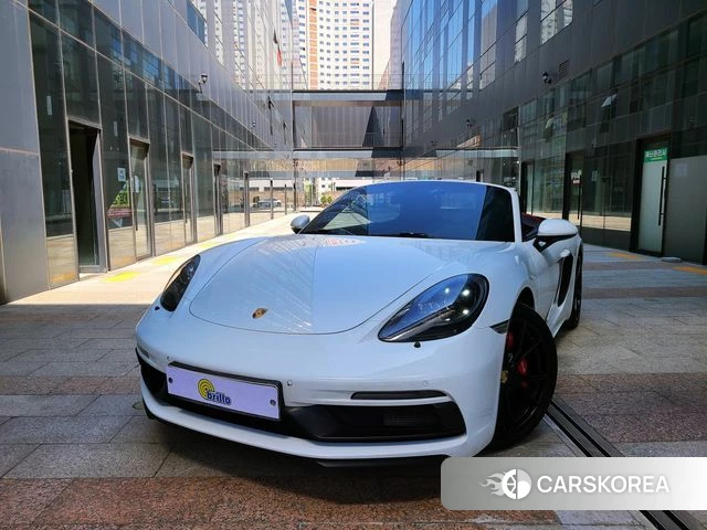 Porsche 718 Boxster 2019 Белый из Кореи