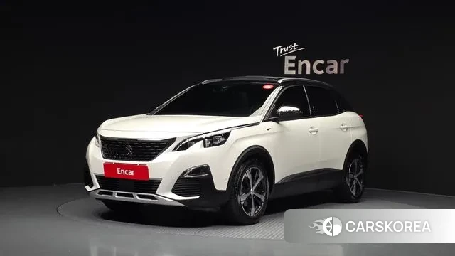 Peugeot 3008 second generation 2020 Белый из Кореи