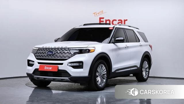 Ford Explorer 6th Generation 2020 Белый из Кореи