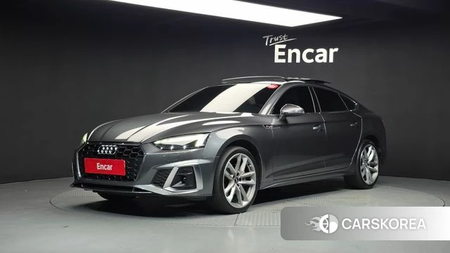 Audi A5 (F5) 2020 Серый из Кореи