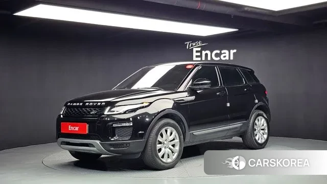 Land Rover Range Rover Evoque 2018 Черный из Кореи