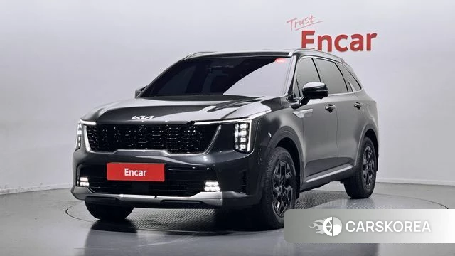 Kia The New Sorento 4th Generation 2024 Серый из Кореи