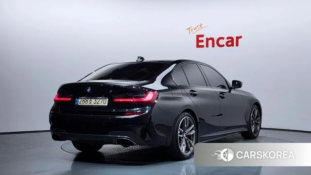 BMW 3 Series (G20) 2021 Черный из Кореи