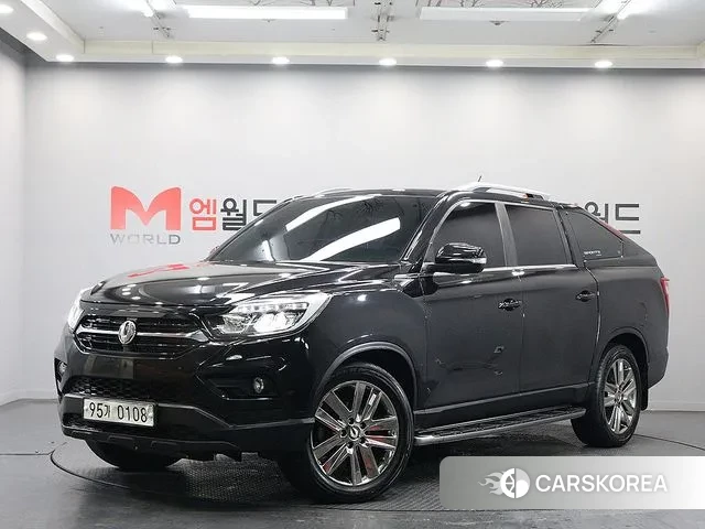 Ssangyong Rexton Sports 2018 Черный из Кореи