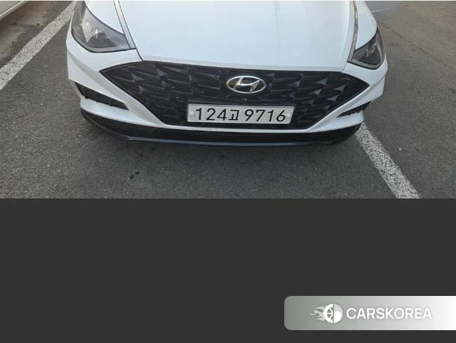 Hyundai Sonata (DN8) 2022 Белый из Кореи