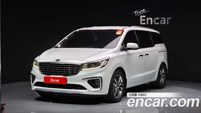 Kia The New Carnival 2018 Белый из Кореи