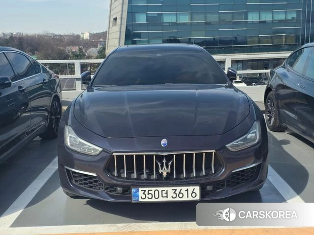 Maserati Ghibli 2018 Синий из Кореи