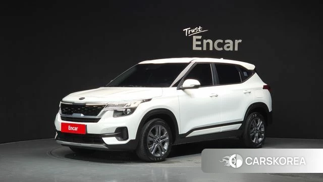 Kia Seltos 2021 Белый из Кореи