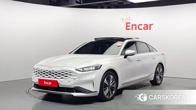 Kia K8 2021 Белый из Кореи