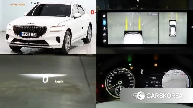 Genesis GV70 2021 Белый из Кореи