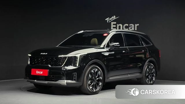 Kia The New Sorento 4th Generation 2025 Черный из Кореи