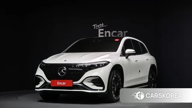 Mercedes-Benz EQS SUV X296 2023 Белый из Кореи