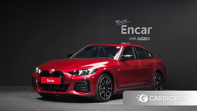 BMW i4 2025 Красный из Кореи
