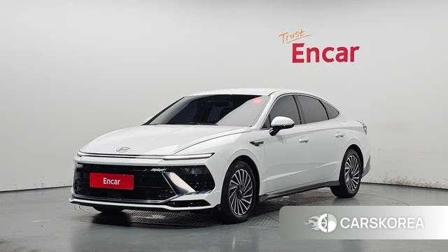 Hyundai Sonata D Edge Hybrid (DN8) 2023 Белый из Кореи