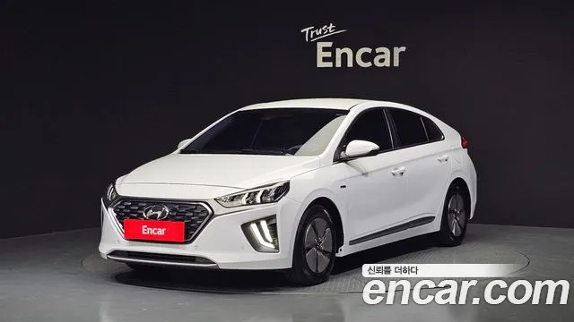 Hyundai The New Ionic Hybrid 2019 Белый из Кореи