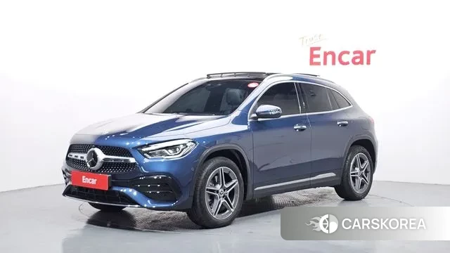 Mercedes-Benz GLA - Class H247 2023 Синий из Кореи