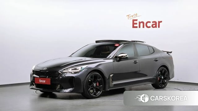 Kia Stinger 2018 Серый из Кореи