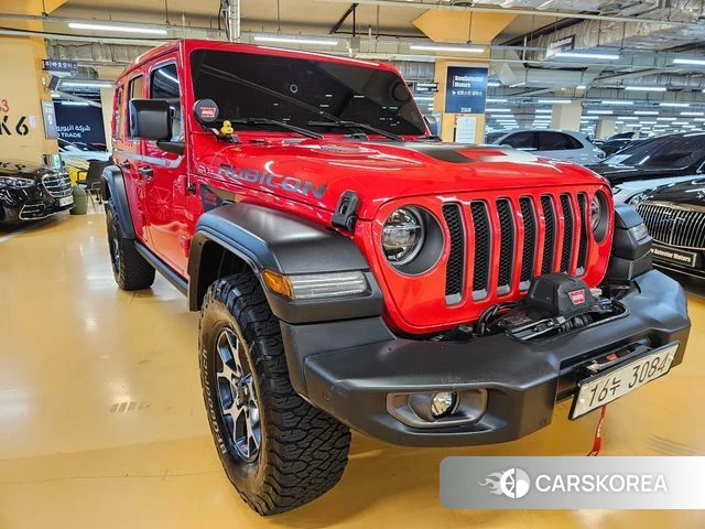 Jeep Wrangler (JL) 2019 Красный из Кореи