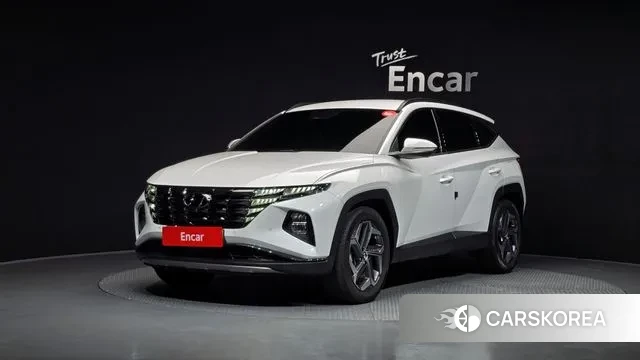 Hyundai Tucson (NX4) 2021 Белый из Кореи