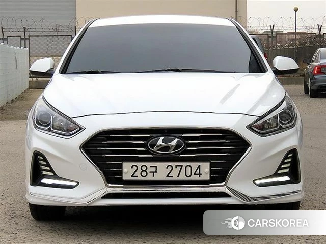 Hyundai Sonata New Rise 2018 Белый из Кореи