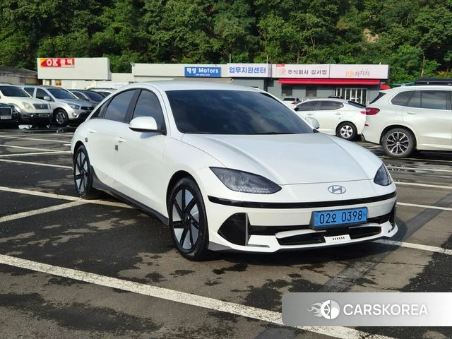Hyundai Ionic 6 2023 Белый из Кореи