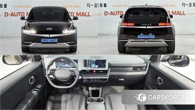 Hyundai Ionic 5 2021 Черный из Кореи