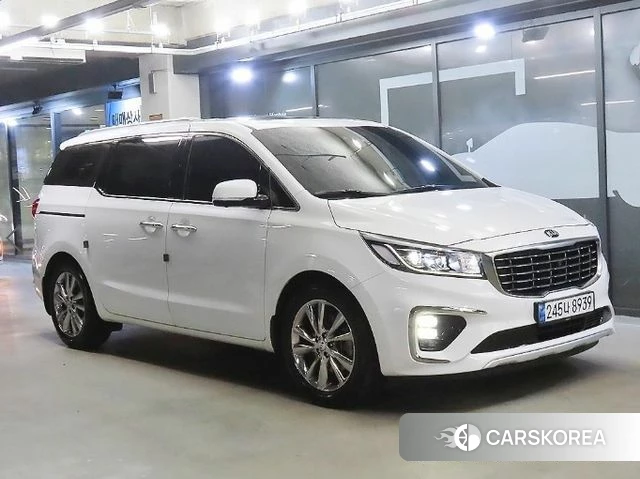 Kia The New Carnival 2019 Белый из Кореи