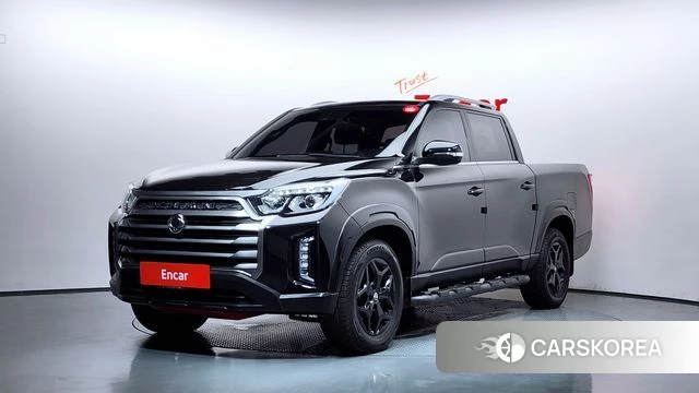 Ssangyong The New Rexton Sports Cannes 2021 Черный из Кореи