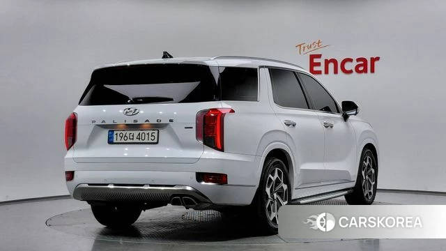 Hyundai Palisade 2022 Белый из Кореи