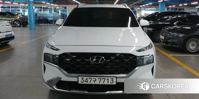 Hyundai The New Santa Fe 2021 Белый из Кореи