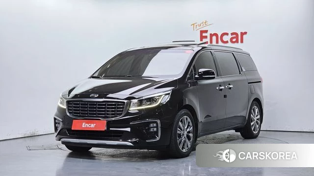 Kia The New Carnival 2018 Черный из Кореи