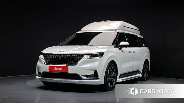 Kia Carnival 4th generation 2021 Белый из Кореи