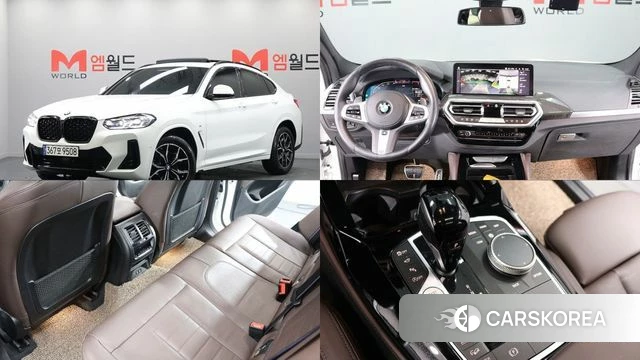 BMW X4 (G02) 2023 Белый из Кореи