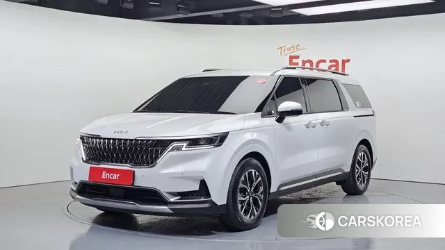 Kia Carnival 4th generation 2023 Белый из Кореи