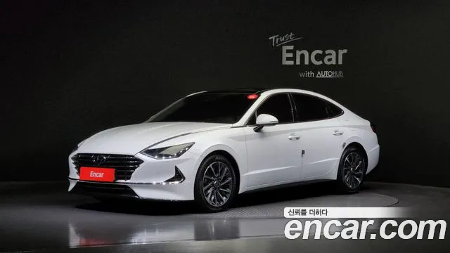 Hyundai Sonata (DN8) 2019 Белый из Кореи